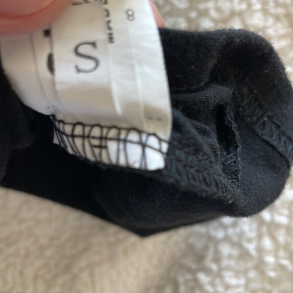 SHEIN Angel Black shirt size S - Picture 7 of 7
